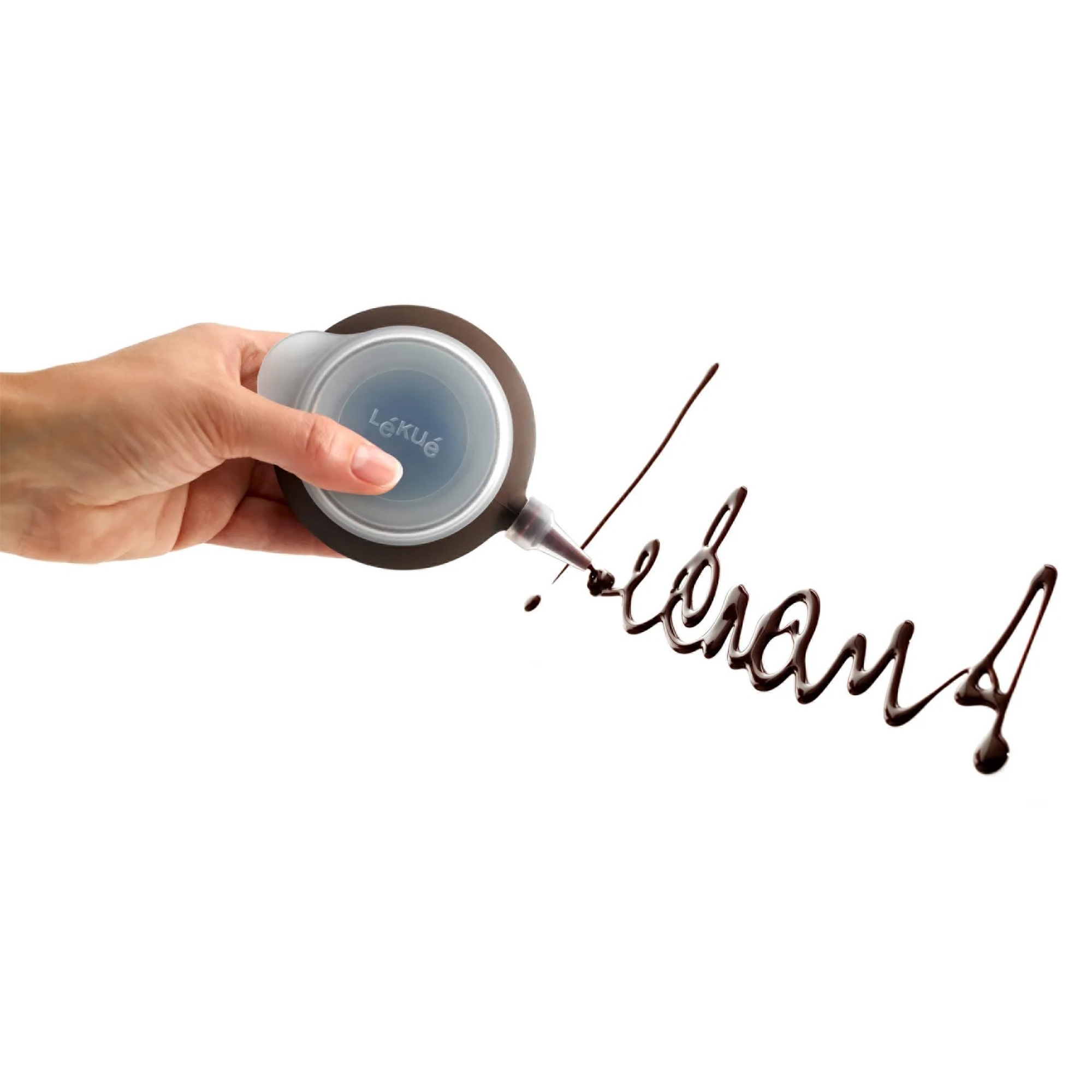 Lékué - DECOMAX with 4 nozzles, brown