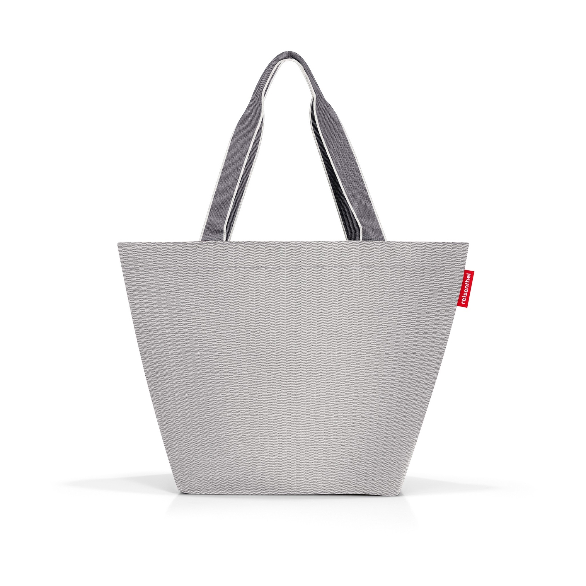reisenthel - shopper M - herringbone grey