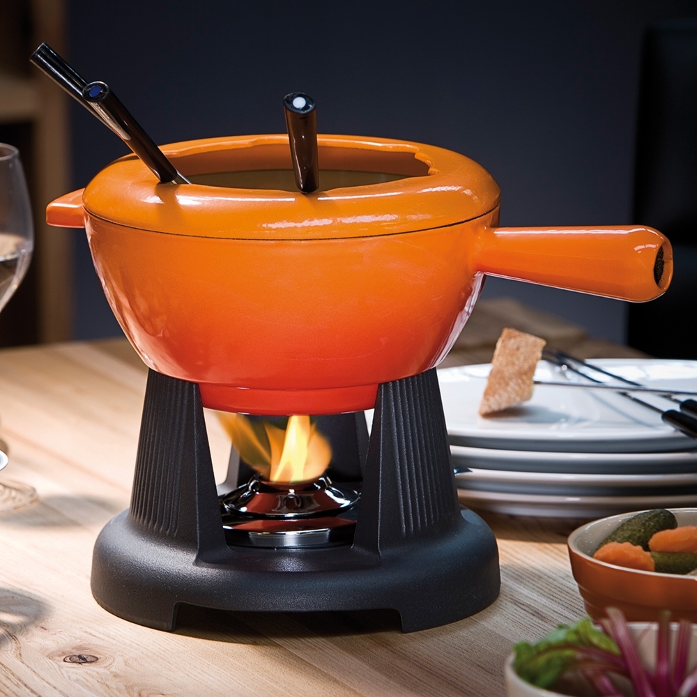 Le Creuset - Cheese & Meat Fondue-Set