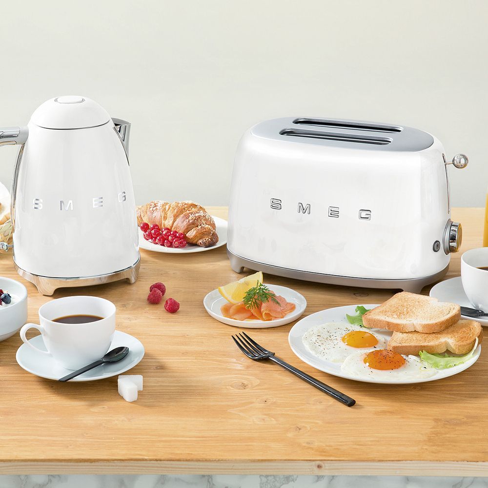 Smeg - 2-slices toaster compact TSF01 - design line style The 50 ° years Smeg - 2-slices toaster compact TSF01 - design line style The 50 ° years