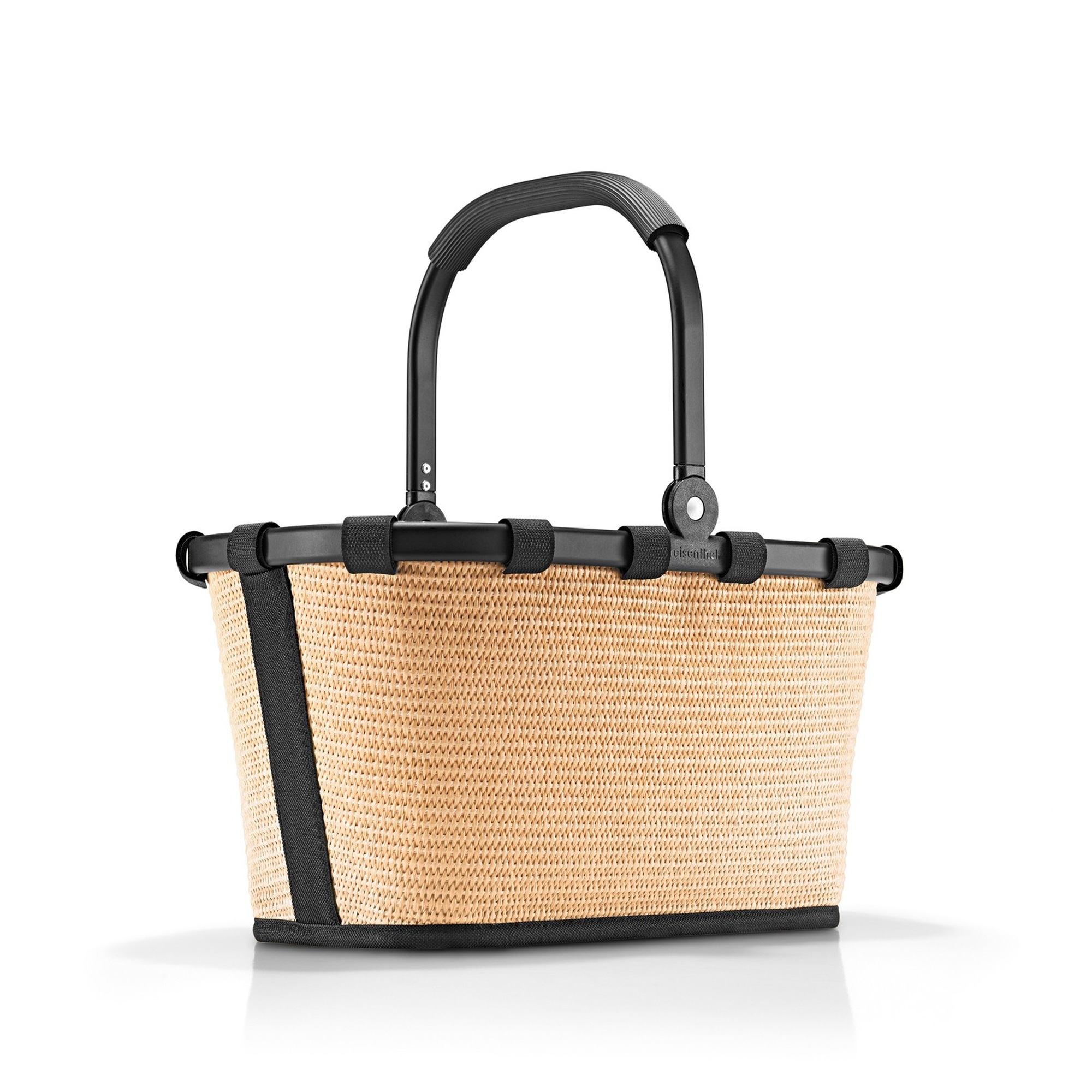 reisenthel - carrybag XS - frame raffia black reisenthel - carrybag XS - frame raffia black