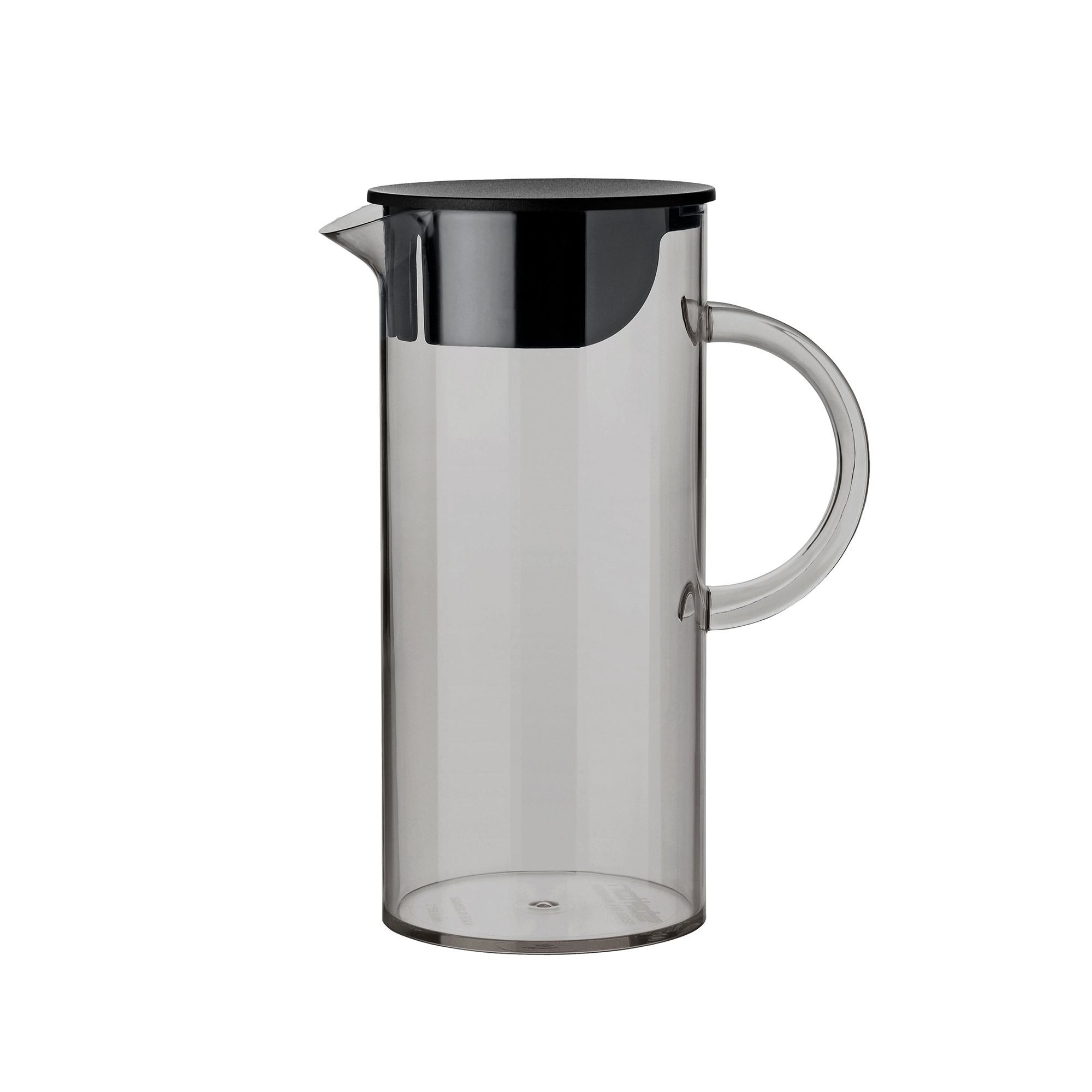 Stelton - EM77 Kanne mit Deckel - 1,5 Liter - Smoke