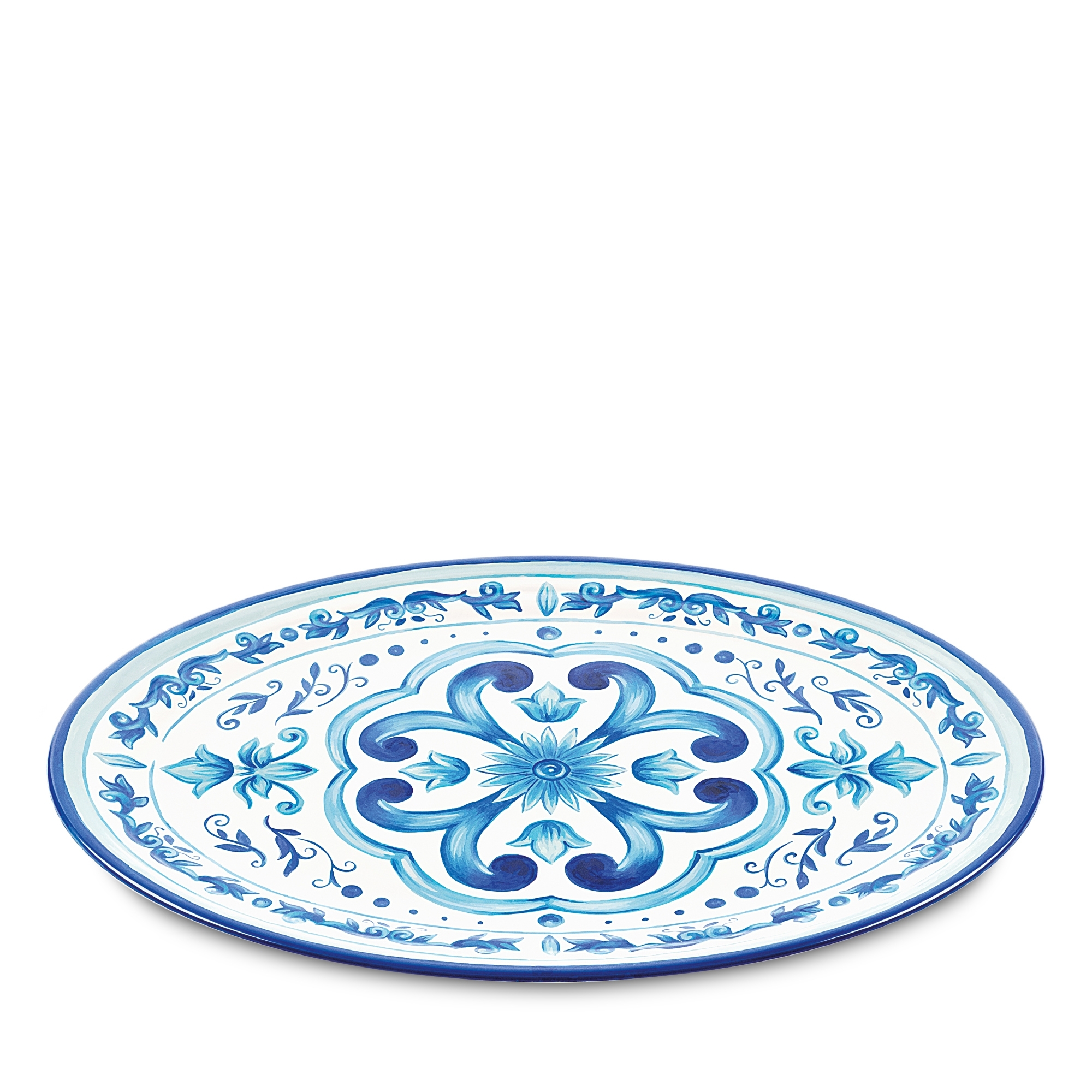 Guzzini - Serving plate "Blues" large, oval 50 cm Guzzini - Serving plate "Blues" large, oval 50 cm