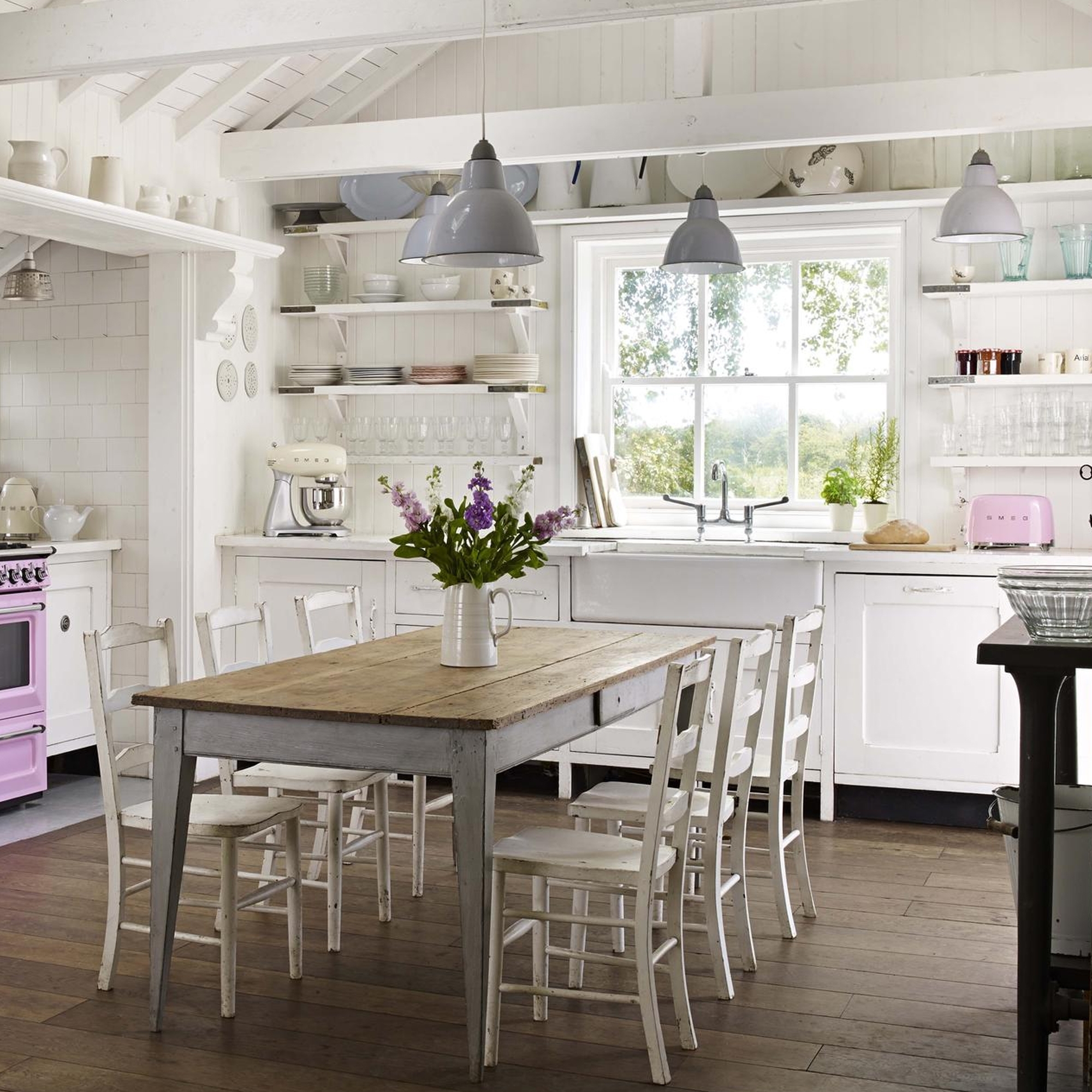 Smeg - 2-slices toaster compact TSF01 - Pink Smeg - 2-slices toaster compact TSF01 - Pink