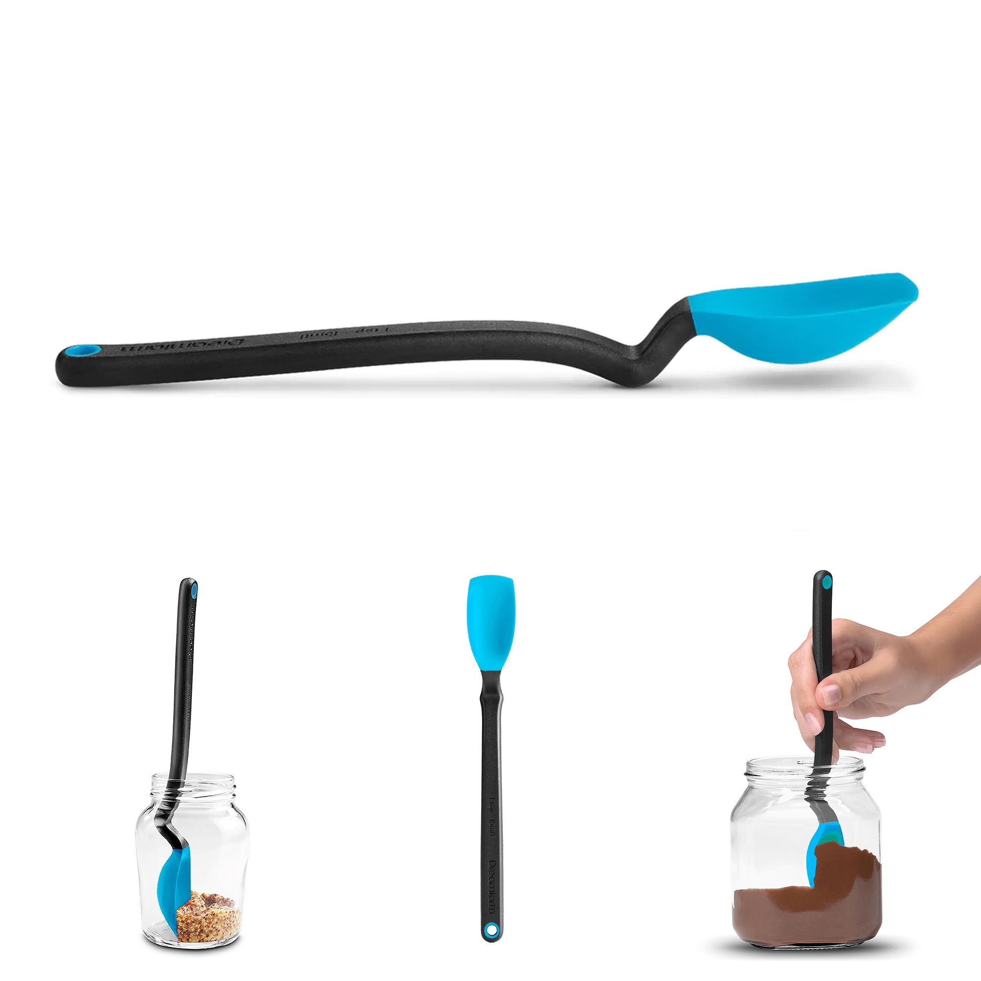 Dreamfarm - Mini Supoon silicone teaspoon 20 cm, blue