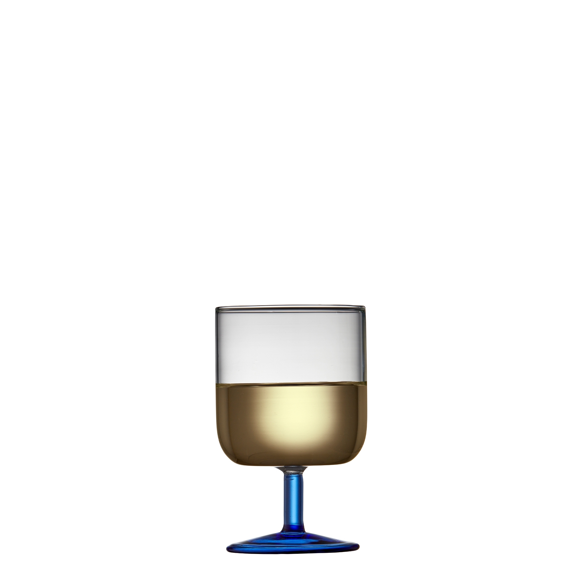 Lyngby Glas - Torino - Weinglas - 2 Stck. - Blau