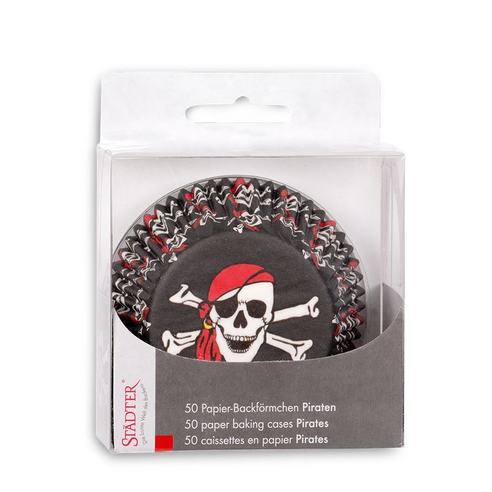 Städter - Papierbackform - 50 Stück - verschiedene Größen und Muster