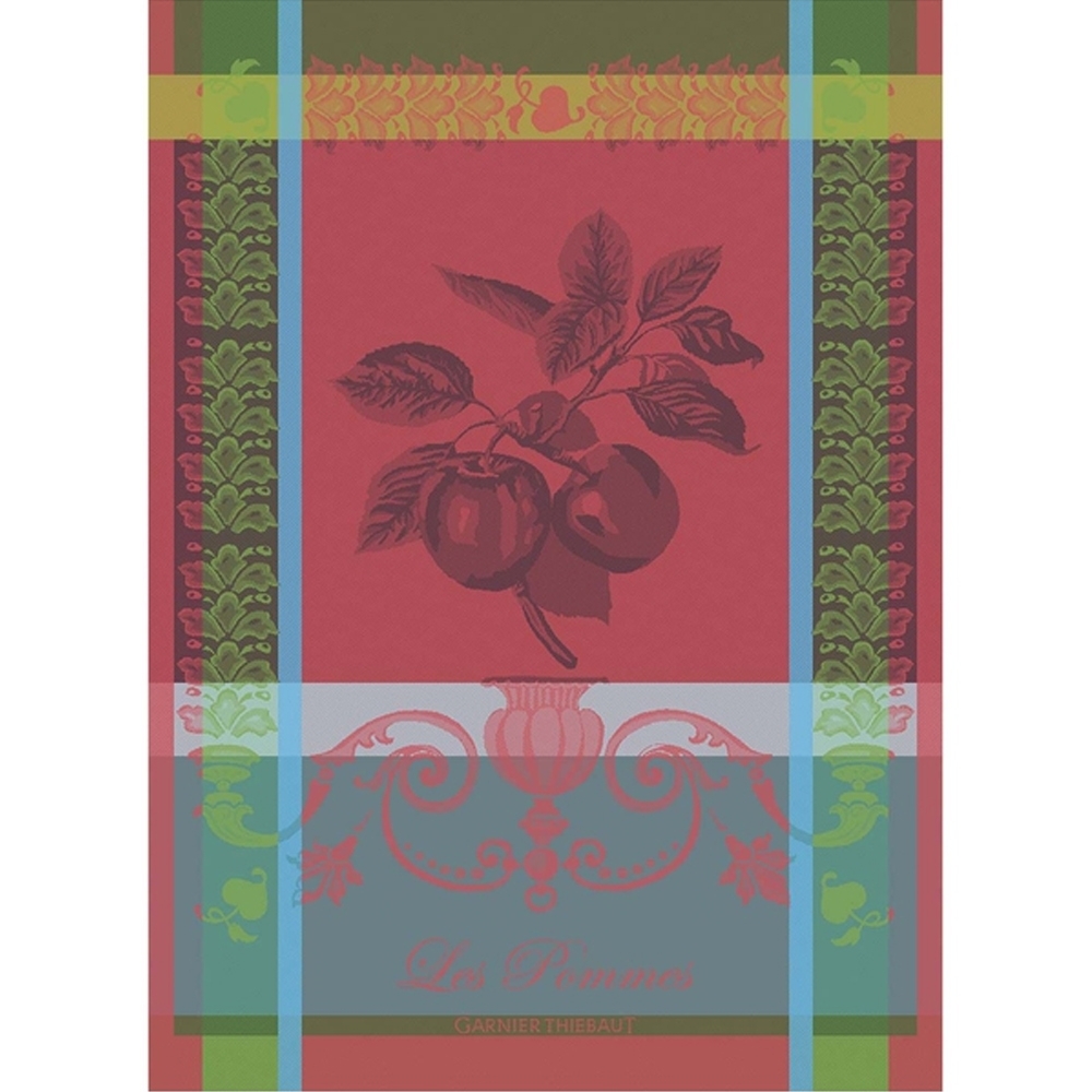 Garnier-Thiebaut Geschirrtuch - Les Pommes Rouge  vif Garnier-Thiebaut Geschirrtuch - Les Pommes Rouge  vif