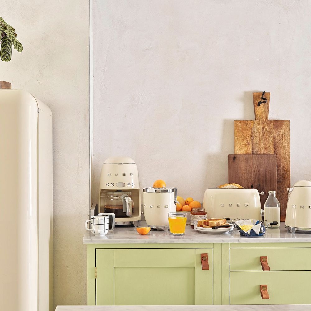 Smeg - Filter-Kaffeemaschine - Designlinie Stil Der 50° Jahre