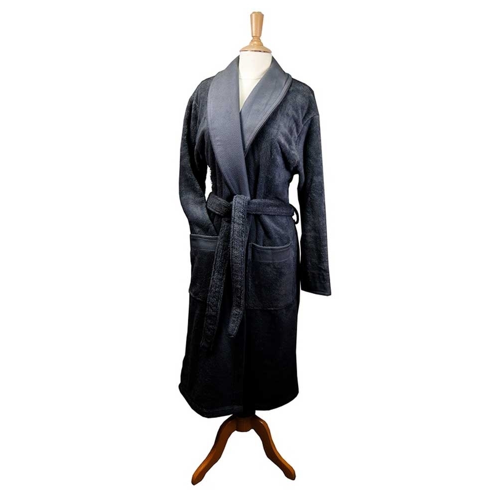 Garnier-Thiebaut bathrobe - Elea Anthracite