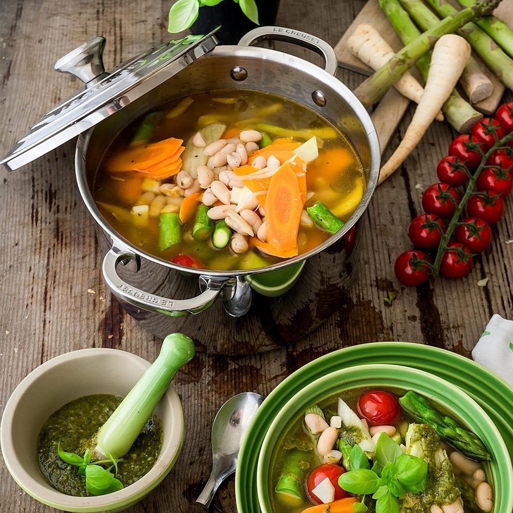 Le Creuset - 3-ply Plus 5 Piece Cookware Set Le Creuset - 3-ply Plus 5 Piece Cookware Set