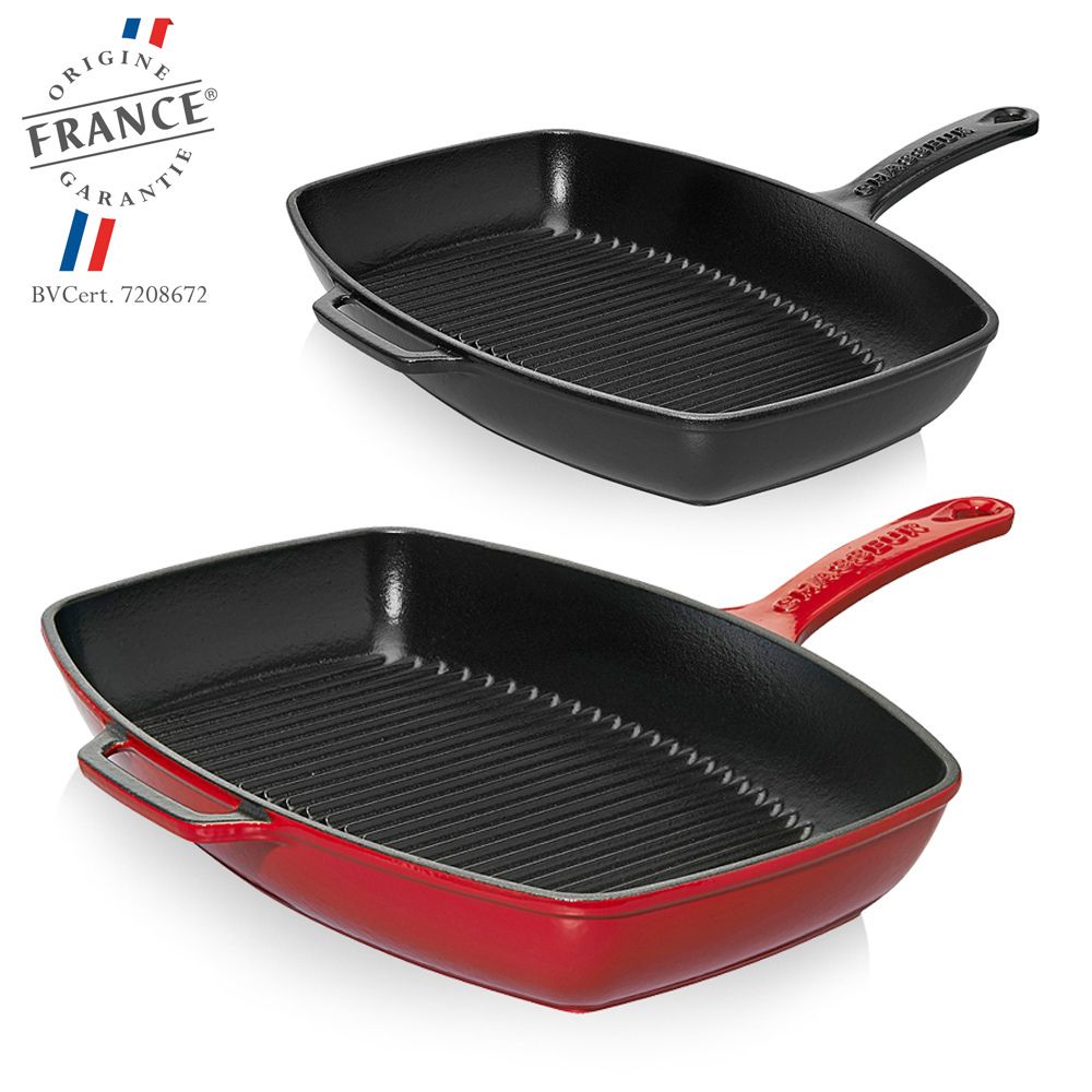 Chasseur - rechteckige Grillpfanne 28 x 24 cm Chasseur - rechteckige Grillpfanne 28 x 24 cm