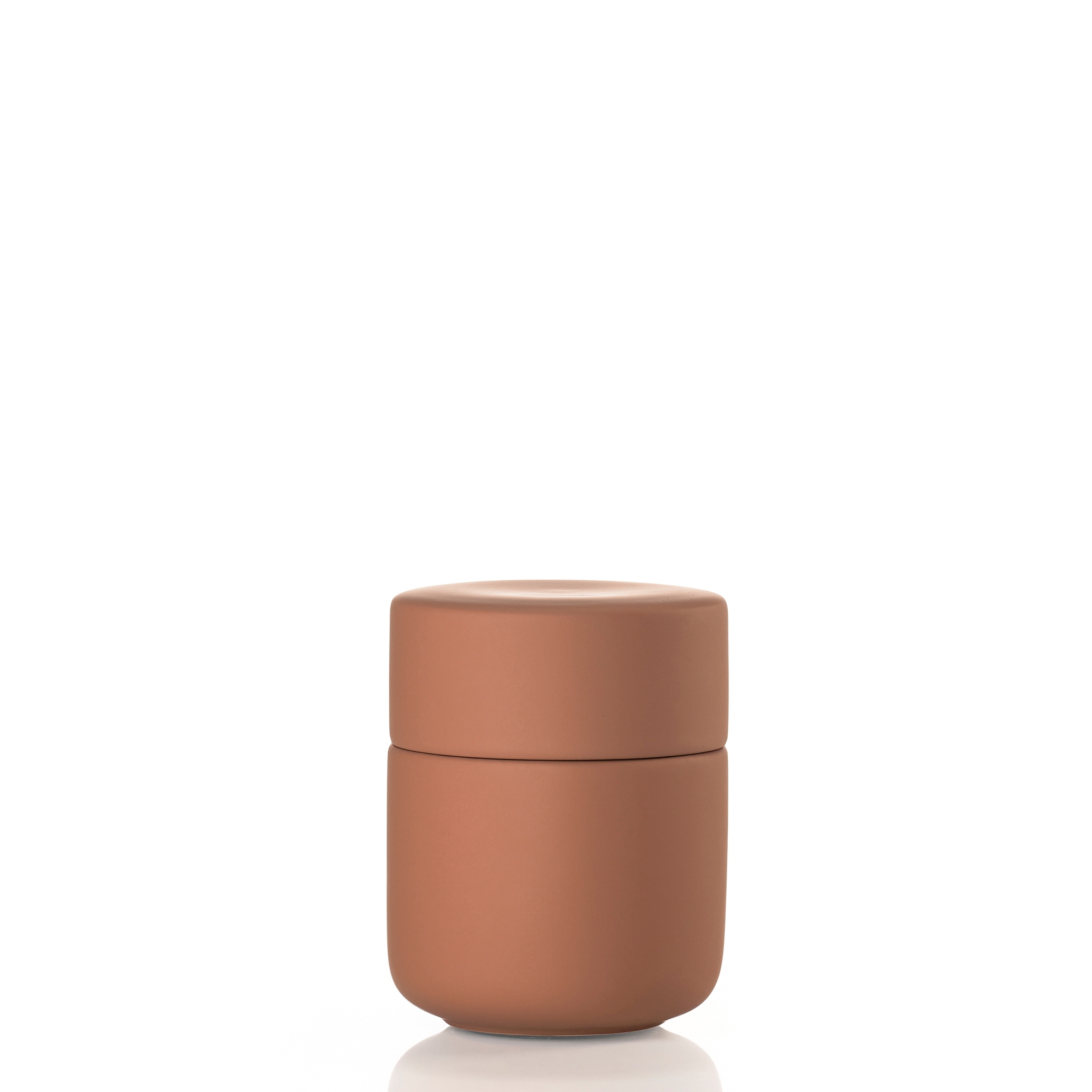 Zone - Ume Gefäß mit Deckel - Terracotta