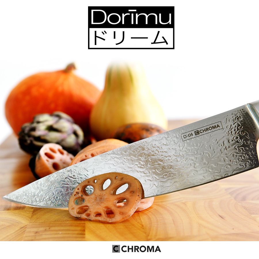 CHROMA Dorimu D-02 - Nakiri 17 cm CHROMA Dorimu D-02 - Nakiri 17 cm