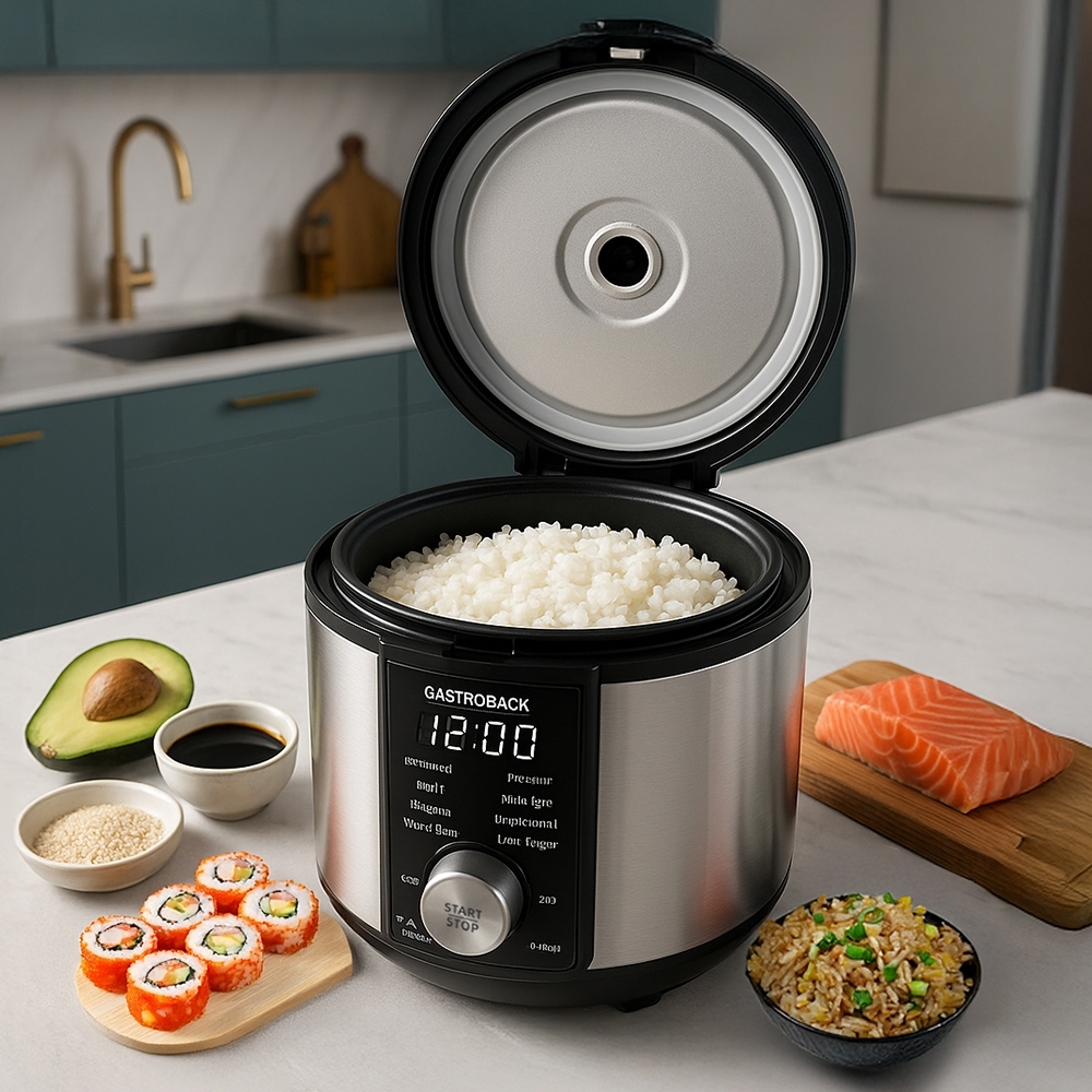 Gastroback - Reiskocher ricecontrol low carb & steam