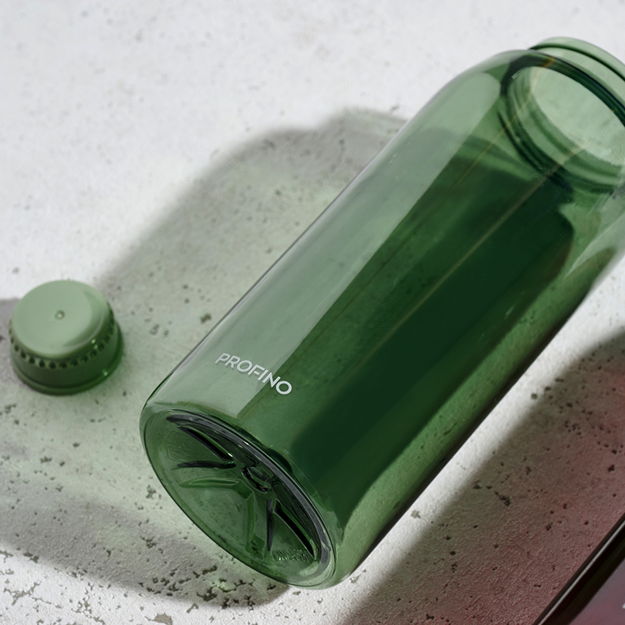 Profino - Wasserflasche Sparkle - Grün