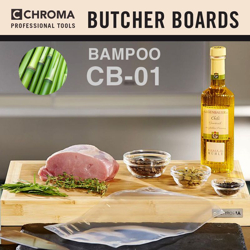 CHROMA - CB-01 Butcher Board Bamboo