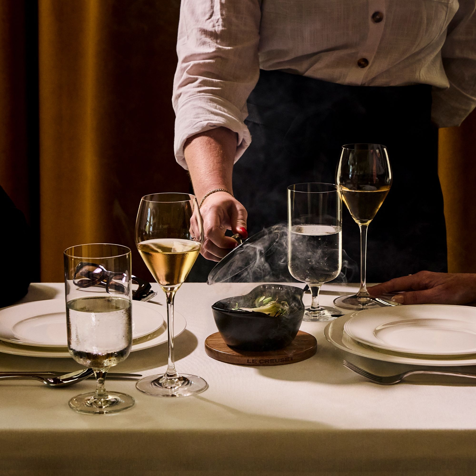 Le Creuset - Mini cocotte set of 4 without lid - Black matt - Gourmand Collection Le Creuset - Mini cocotte set of 4 without lid - Black matt - Gourmand Collection