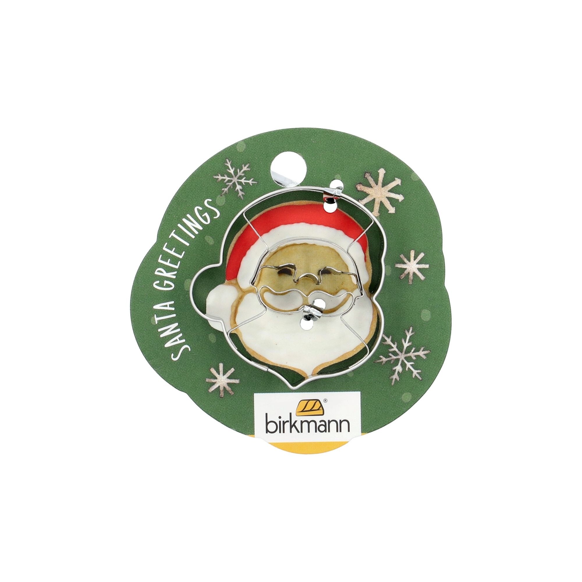 Birkmann - Cookie cutter face of Santa Claus - Christmas 2024 - 4.5 cm