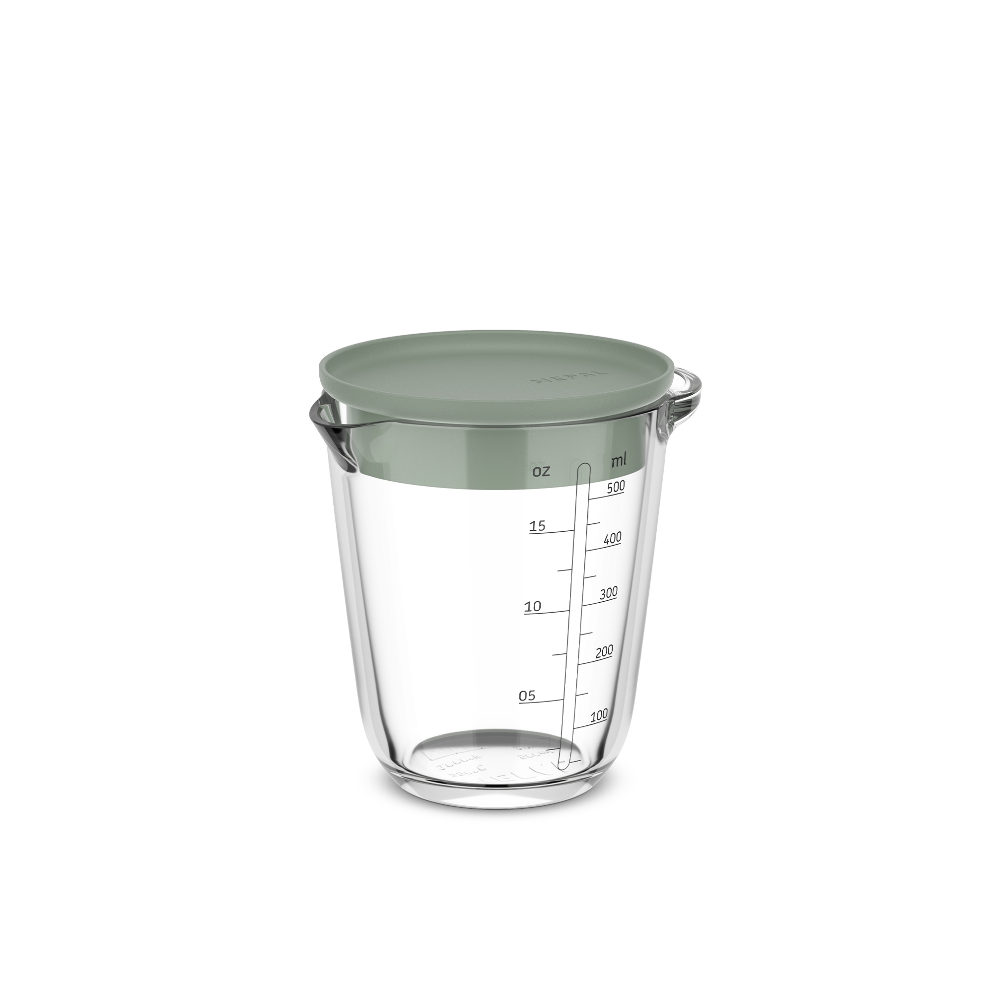 Mepal - Chef It Messbecher mit Deckel - 500 ml