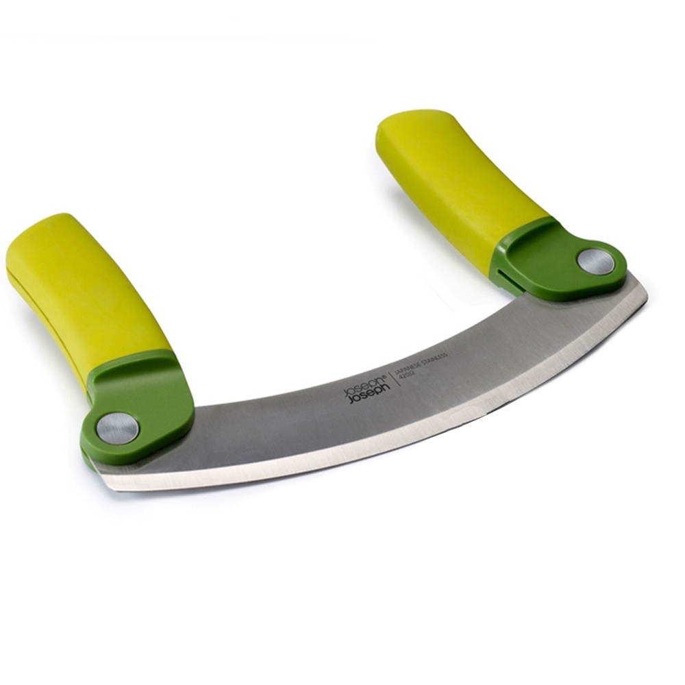 Joseph Joseph - Weighing knife Mezzaluna green