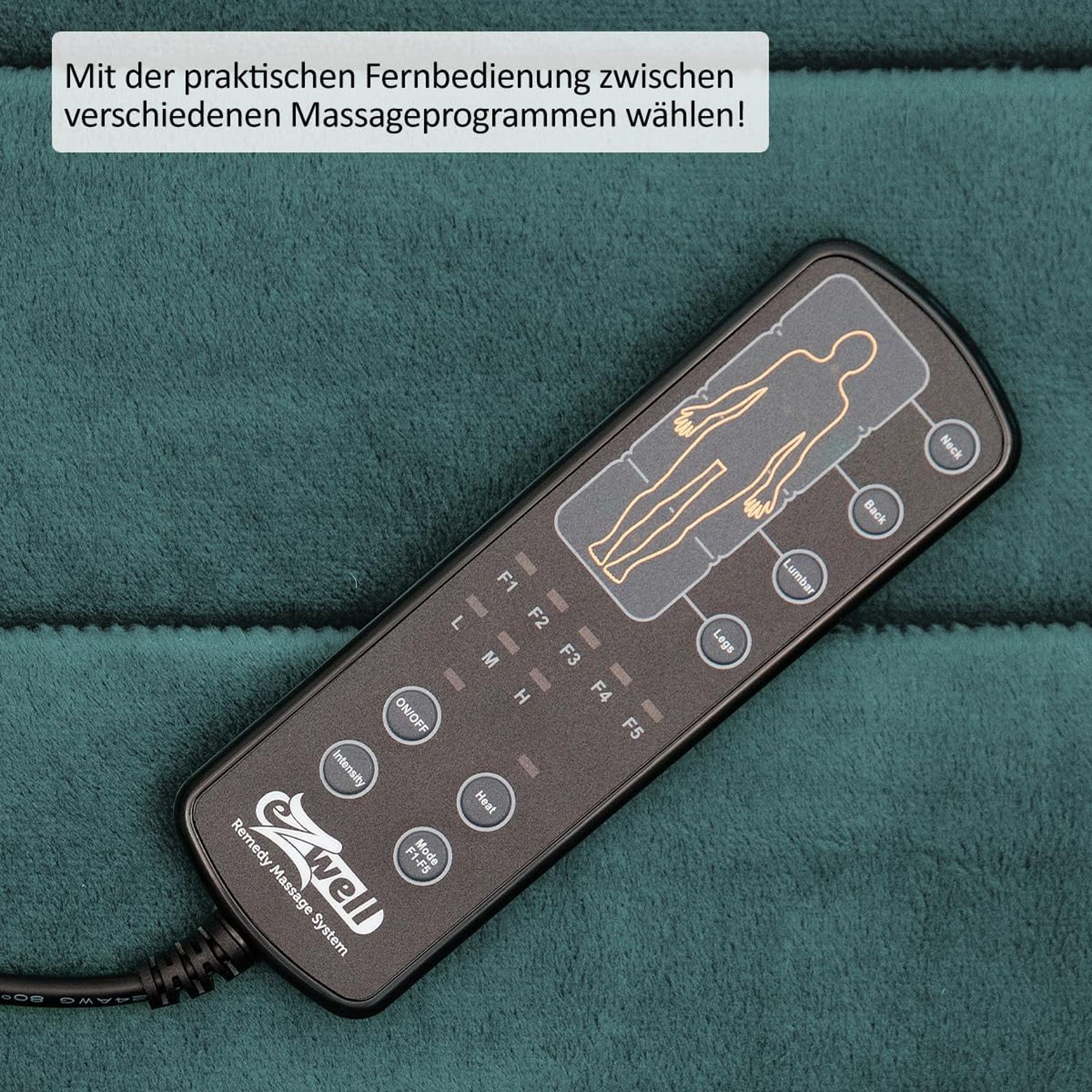 Genius - eZwell Remedy Massage System - 65 x 170 cm Genius - eZwell Remedy Massage System - 65 x 170 cm