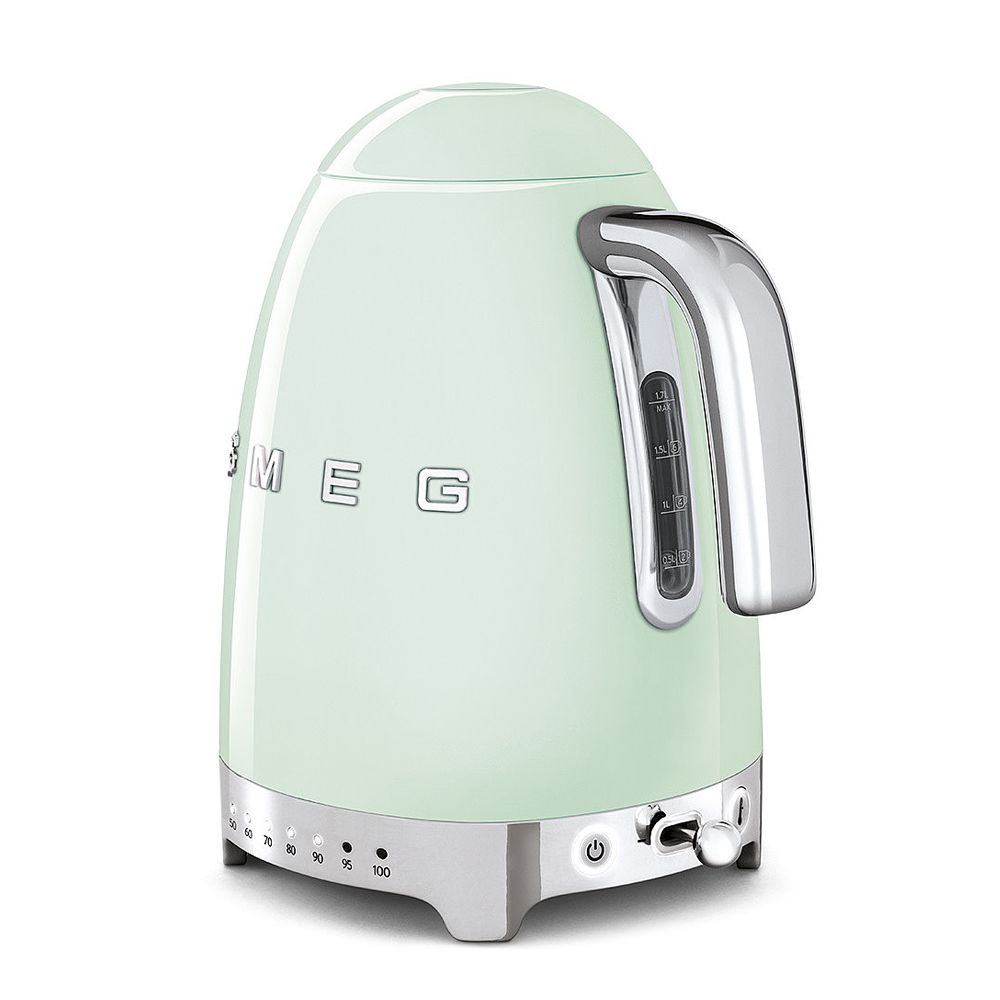 Smeg - 1.7 L kettle with adjustable temperature setting - design line style The 50 ° years