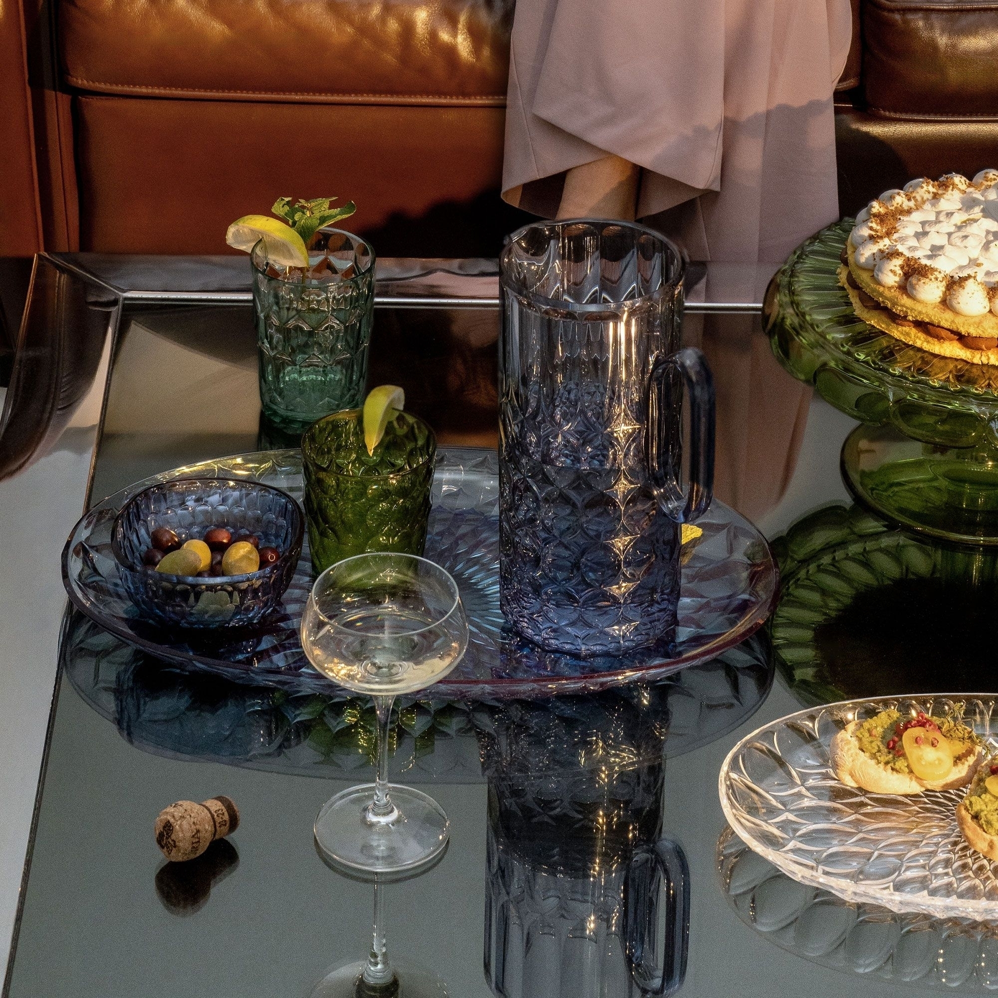 Guzzini - Drinking glass low “Vanity” decor 3