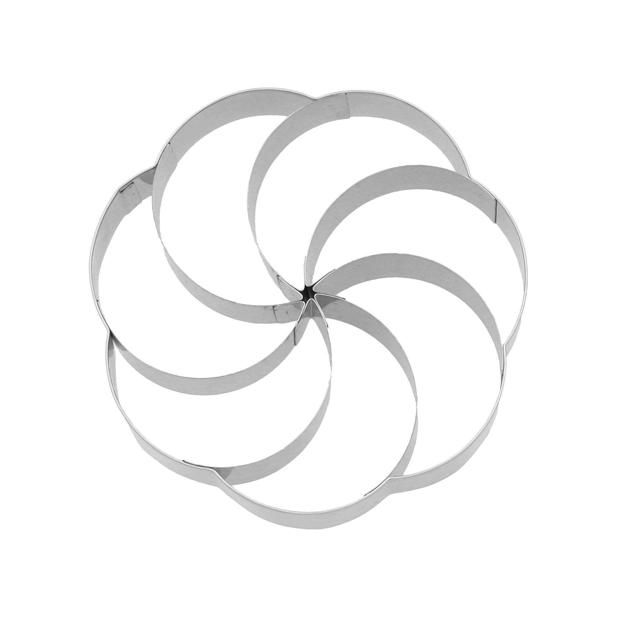 Birkmann - Cookie cutter Kipferl wreath | 10cm | stainless steel