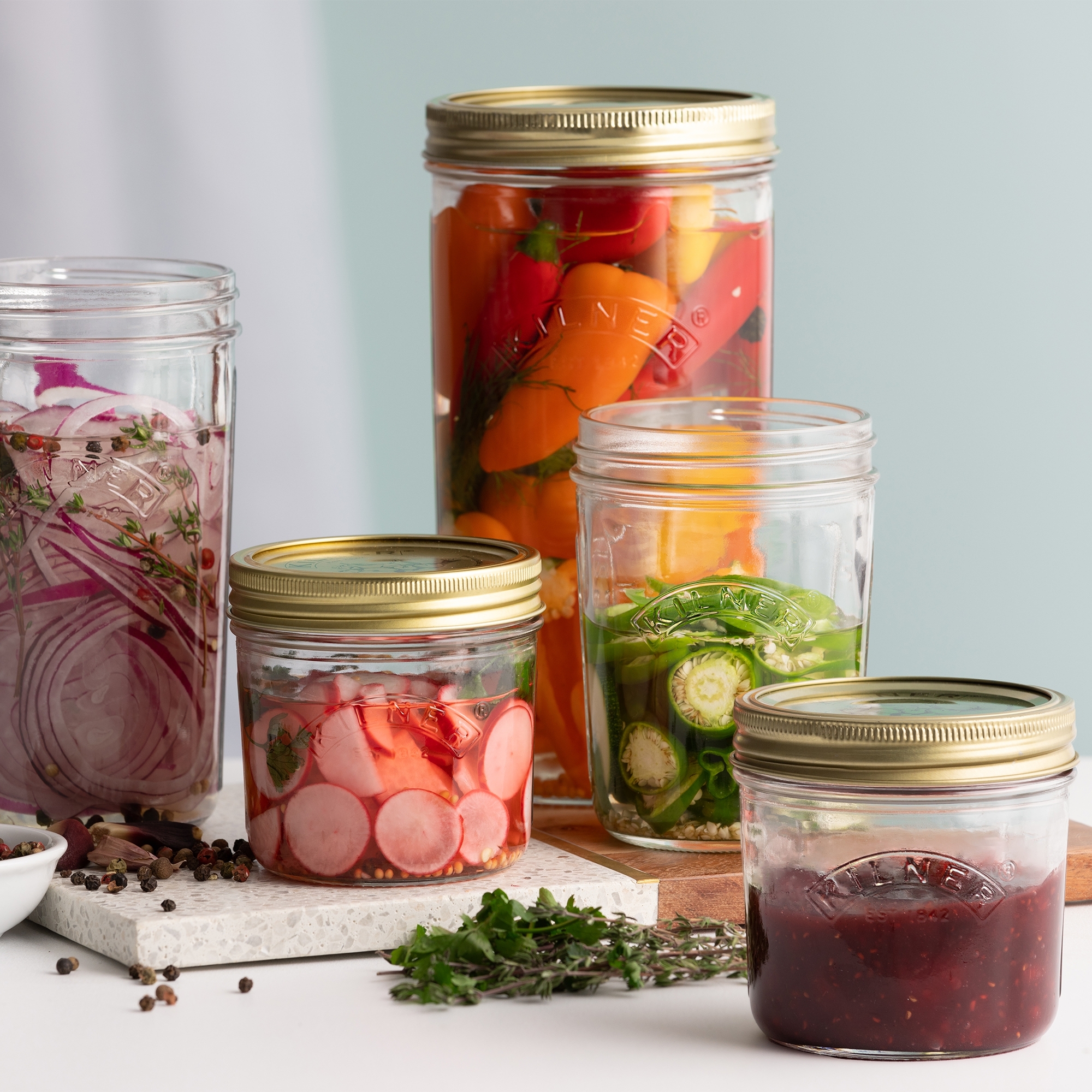 Kilner - Wide Mouth Preserve Jar