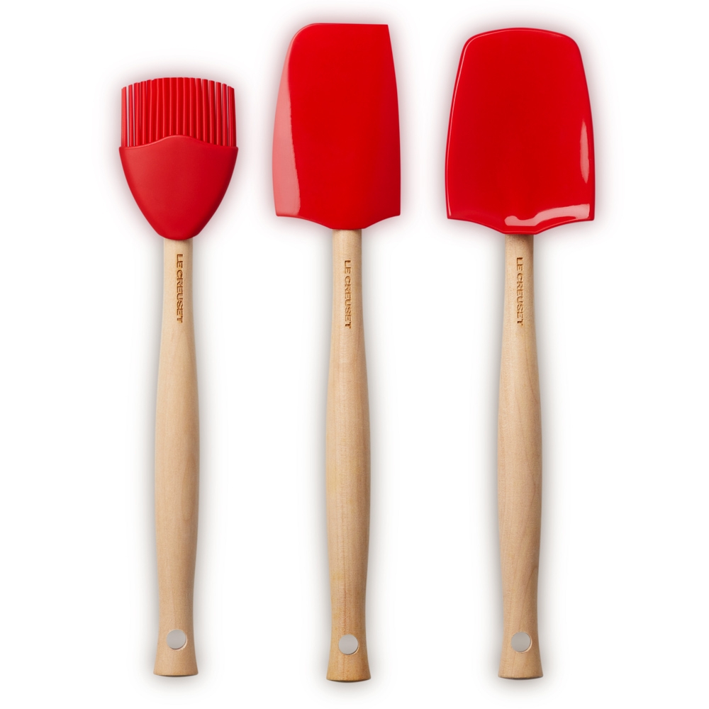 Le Creuset - Cooking ladle set 3pcs Craft - Red