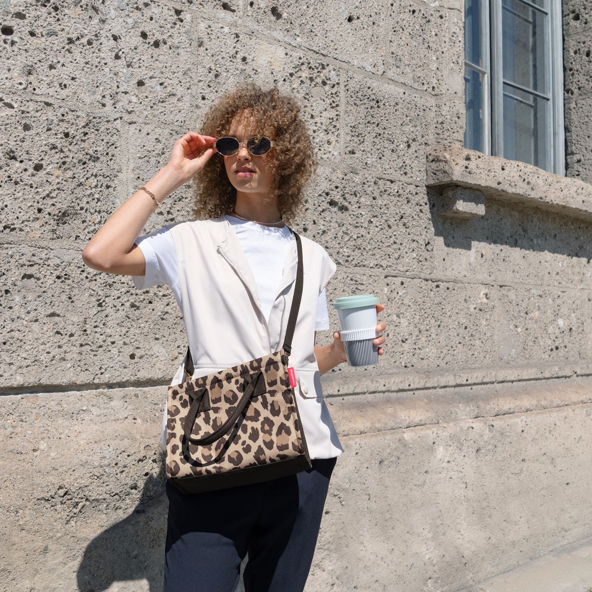 reisenthel - daily shopper XS - leo macchiato