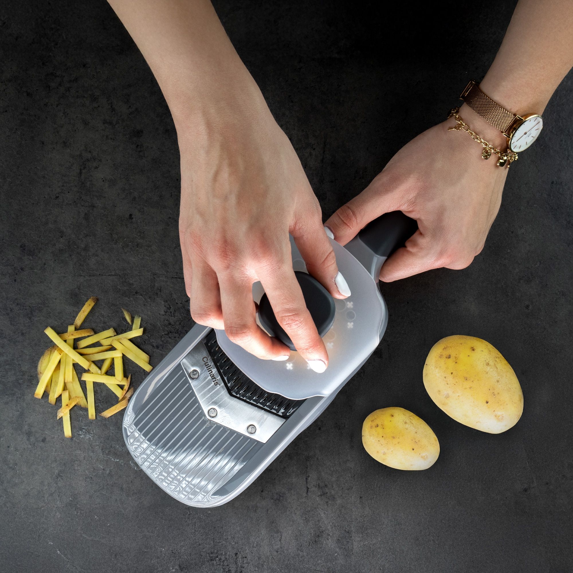 Vegetable slicer with julienne insert - JULIETTO | Culinaris Vegetable slicer with julienne insert - JULIETTO | Culinaris