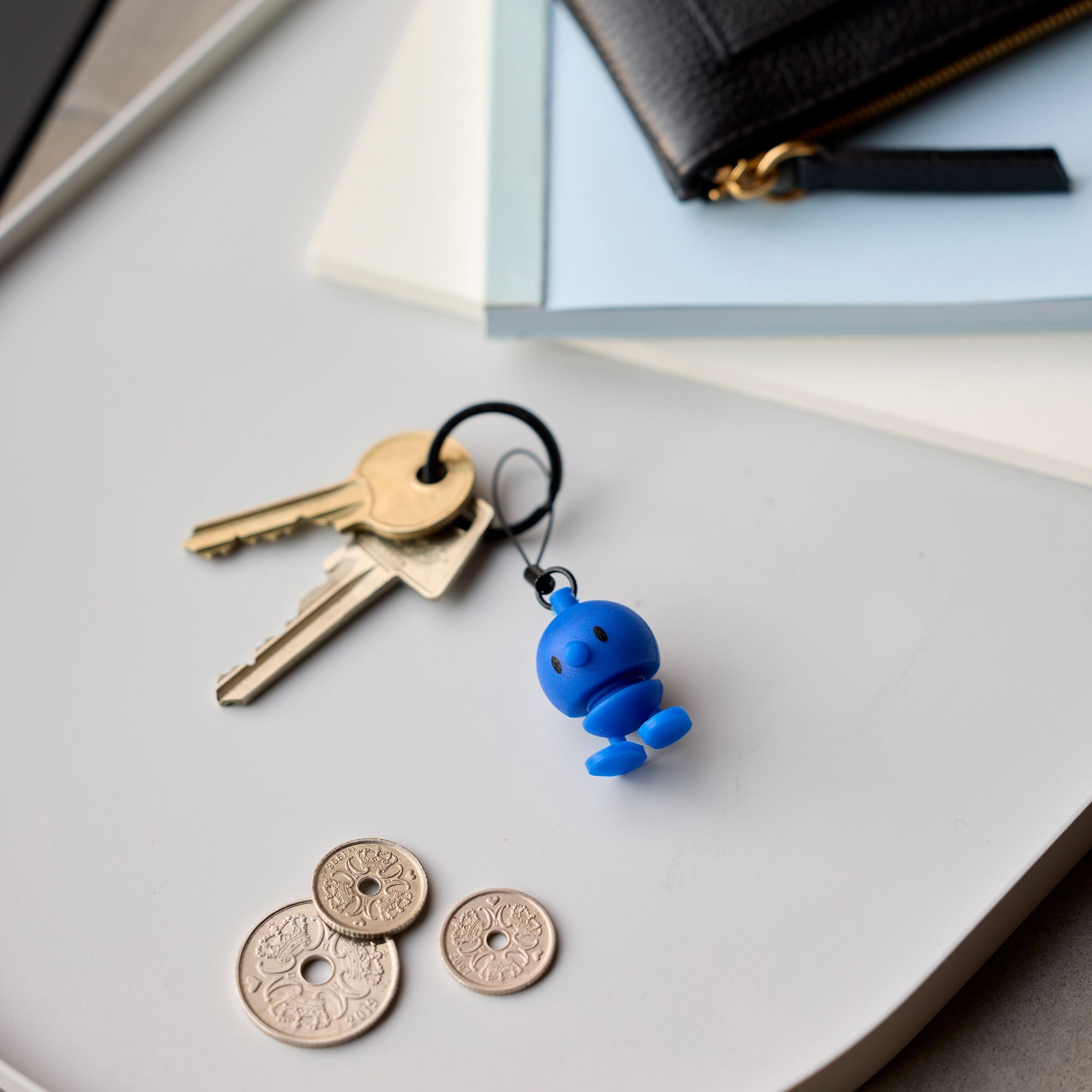 Hoptimist - Keychain Bumble - Dark Blue