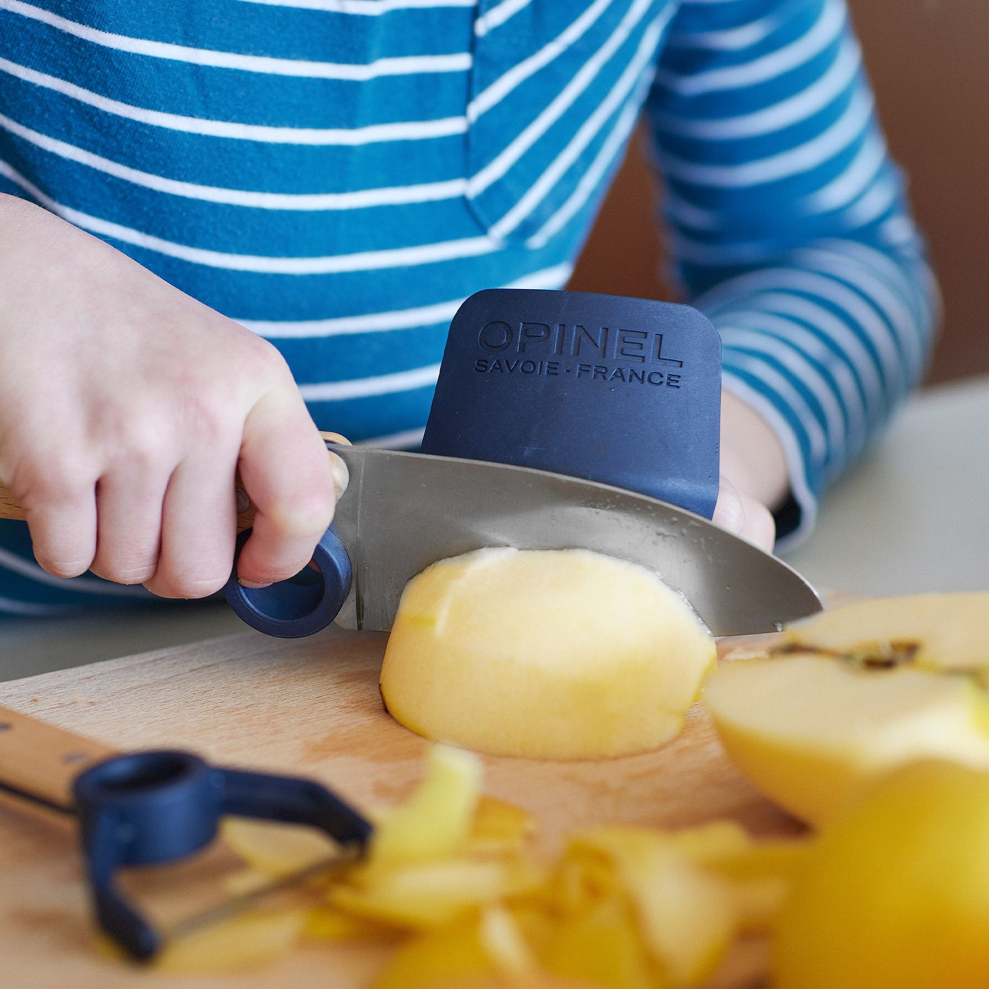 Opinel - Children's kitchen knife set - Le Petit Chef - 3-pcs. - dark blue