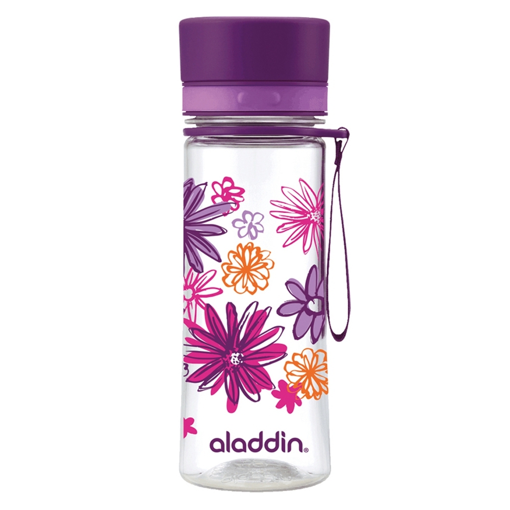 aladdin - Aveo Trinkflasche - Purple Graphics 350 ml