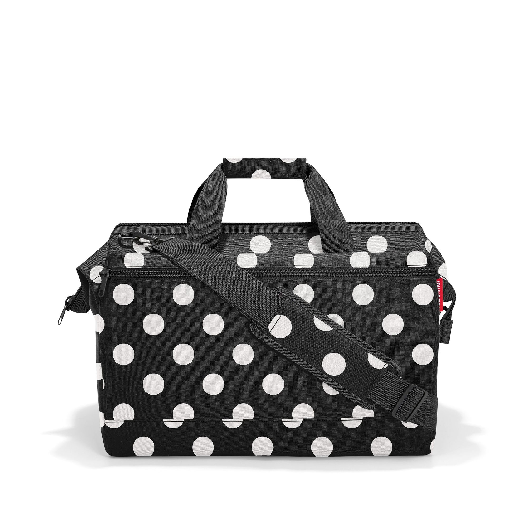 reisenthel - allrounder L pocket - dots white reisenthel - allrounder L pocket - dots white