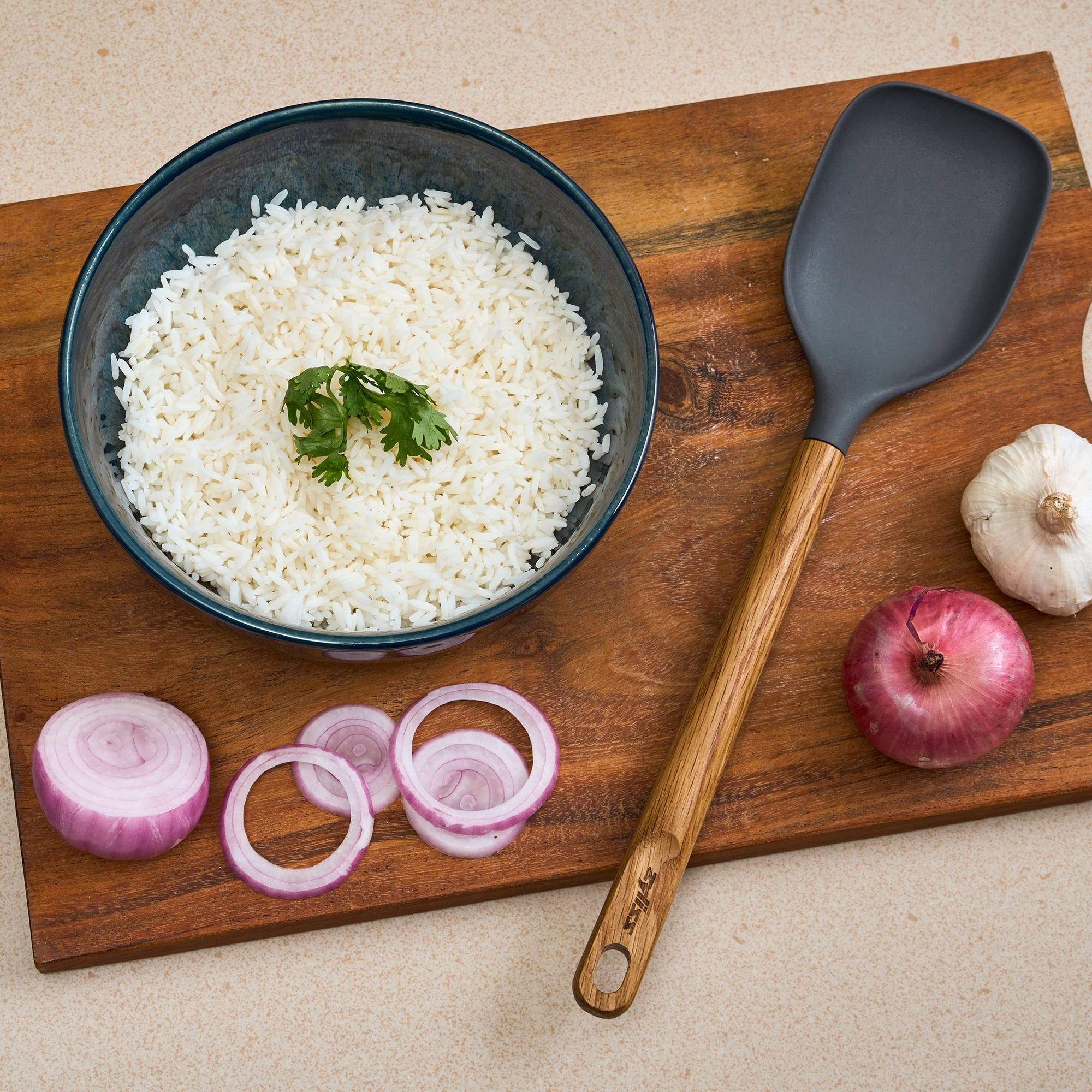 Zyliss - Cooking Spoon | Oak Wood