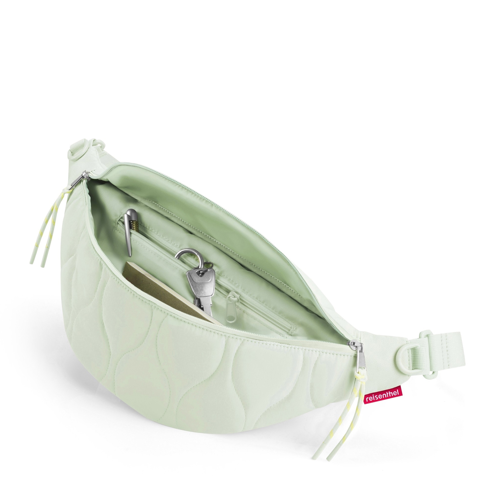 reisenthel - city beltbag makramee - puffer iced matcha