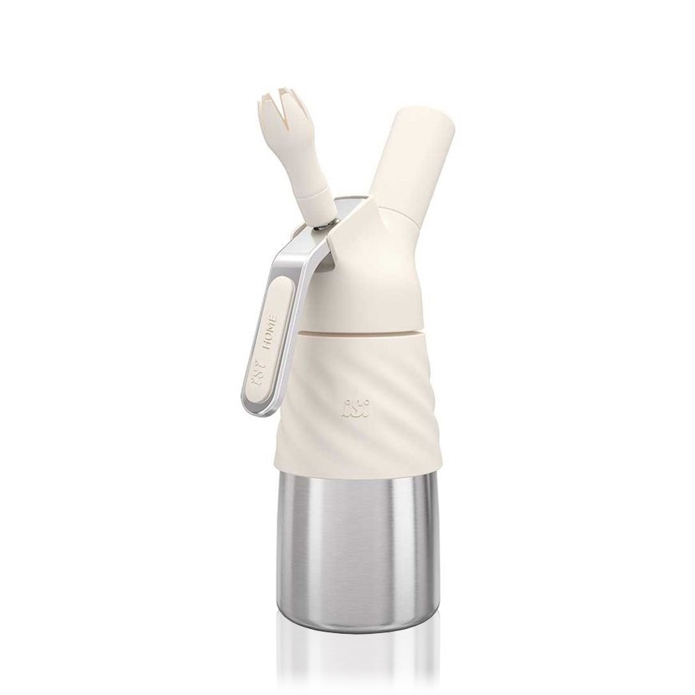 isi - Creative Whip 0,25L Edelstahl Ivory White