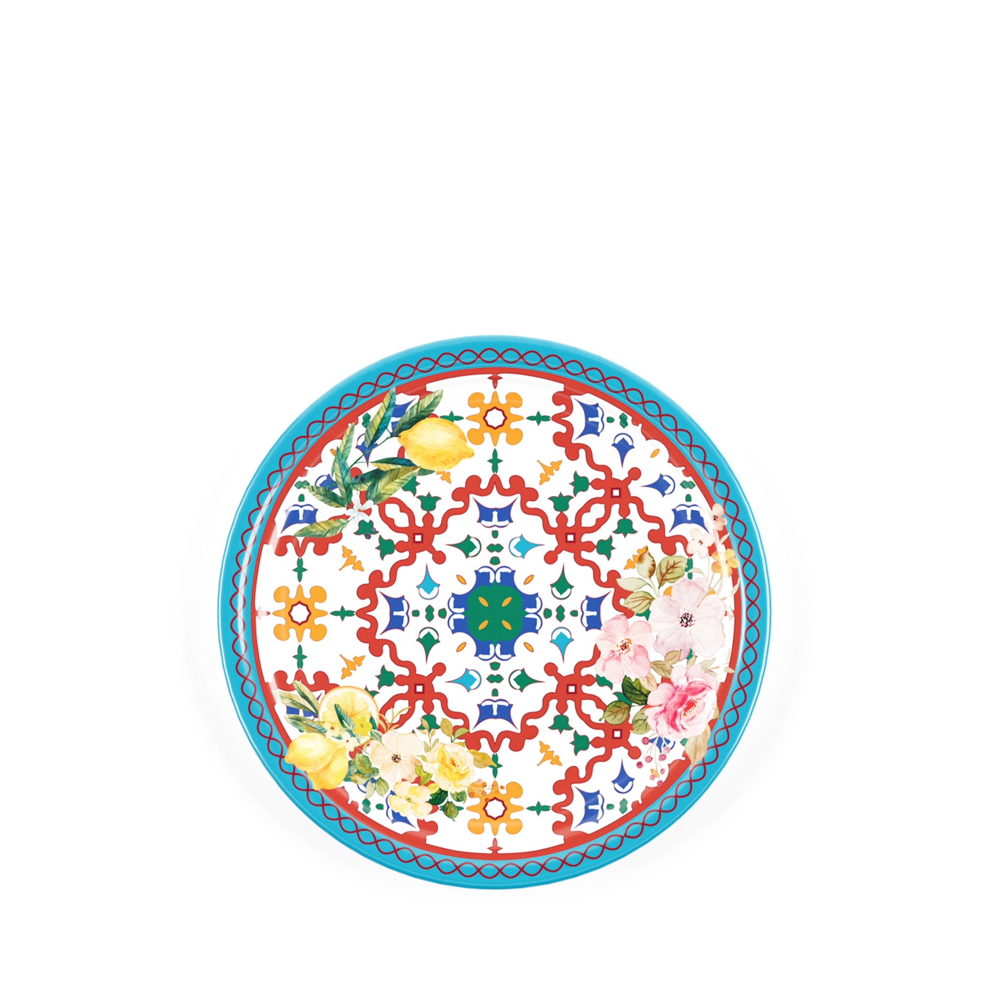 Guzzini - Flat plate 'Flower&Lemon'