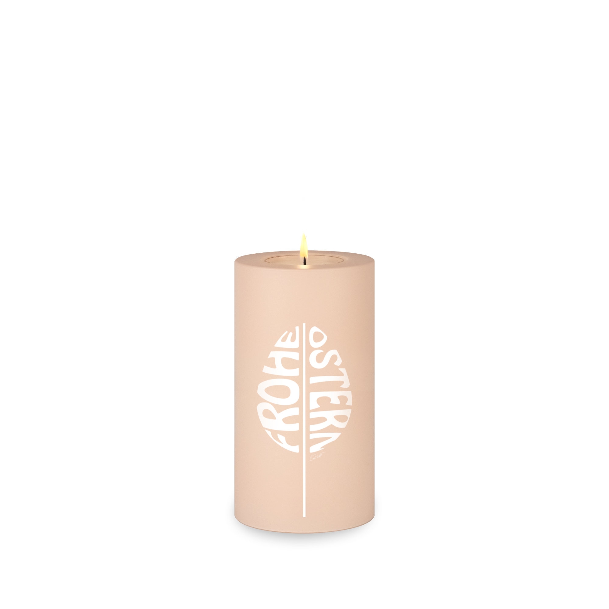 Qult Farluce Trend - Tealight Candle Holder - Rosé "Happy Easter" Qult Farluce Trend - Tealight Candle Holder - Rosé "Happy Easter"