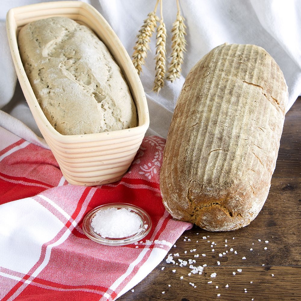 Städter - Gärkorb Rechteck - 26,5 x 14 cm - 1.000 g Städter - Gärkorb Rechteck - 26,5 x 14 cm - 1.000 g