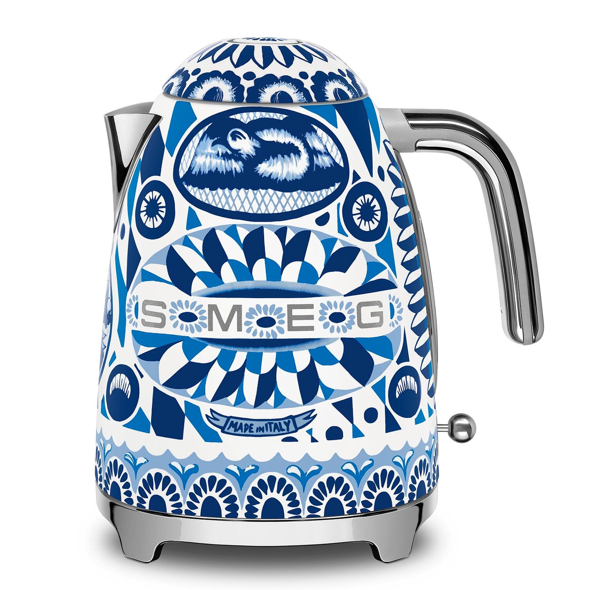 Smeg - 1,7L Kettle - Dolce&Gabbana - Blu Mediterraneo Smeg - 1,7L Kettle - Dolce&Gabbana - Blu Mediterraneo