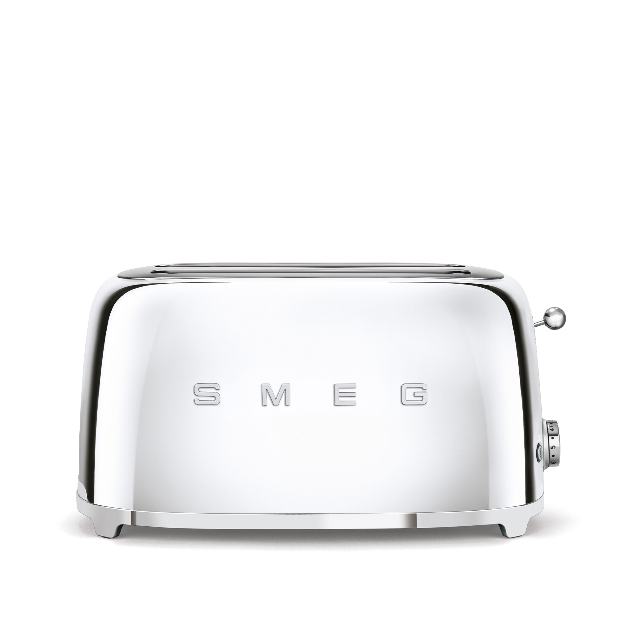 SMEG Toaster 2-Schlitz Toaster lang 50's Retro Style - chrom