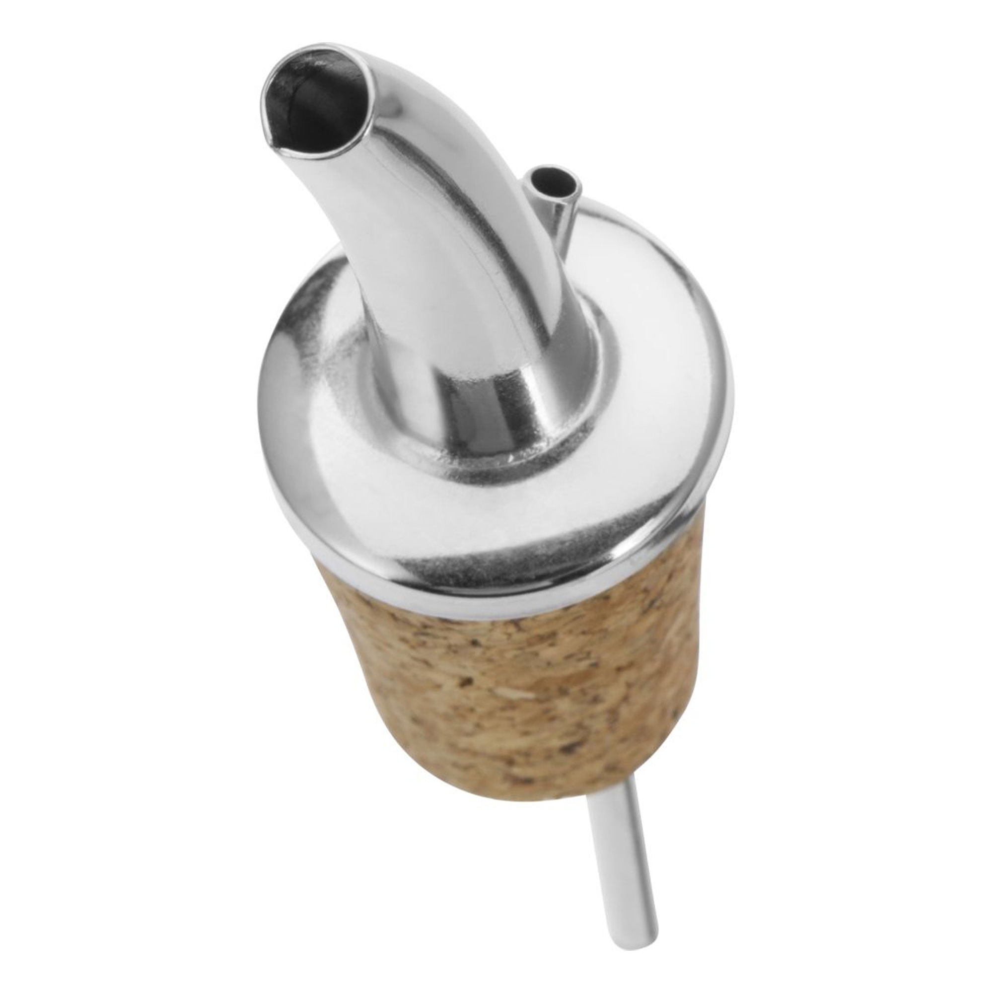 Westmark - 2 Free flow pourers »Classic Gastro«, short, natural cork