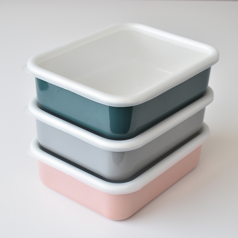 HoneyWare - Emaille Frischhaltedosen - COLOR LINE