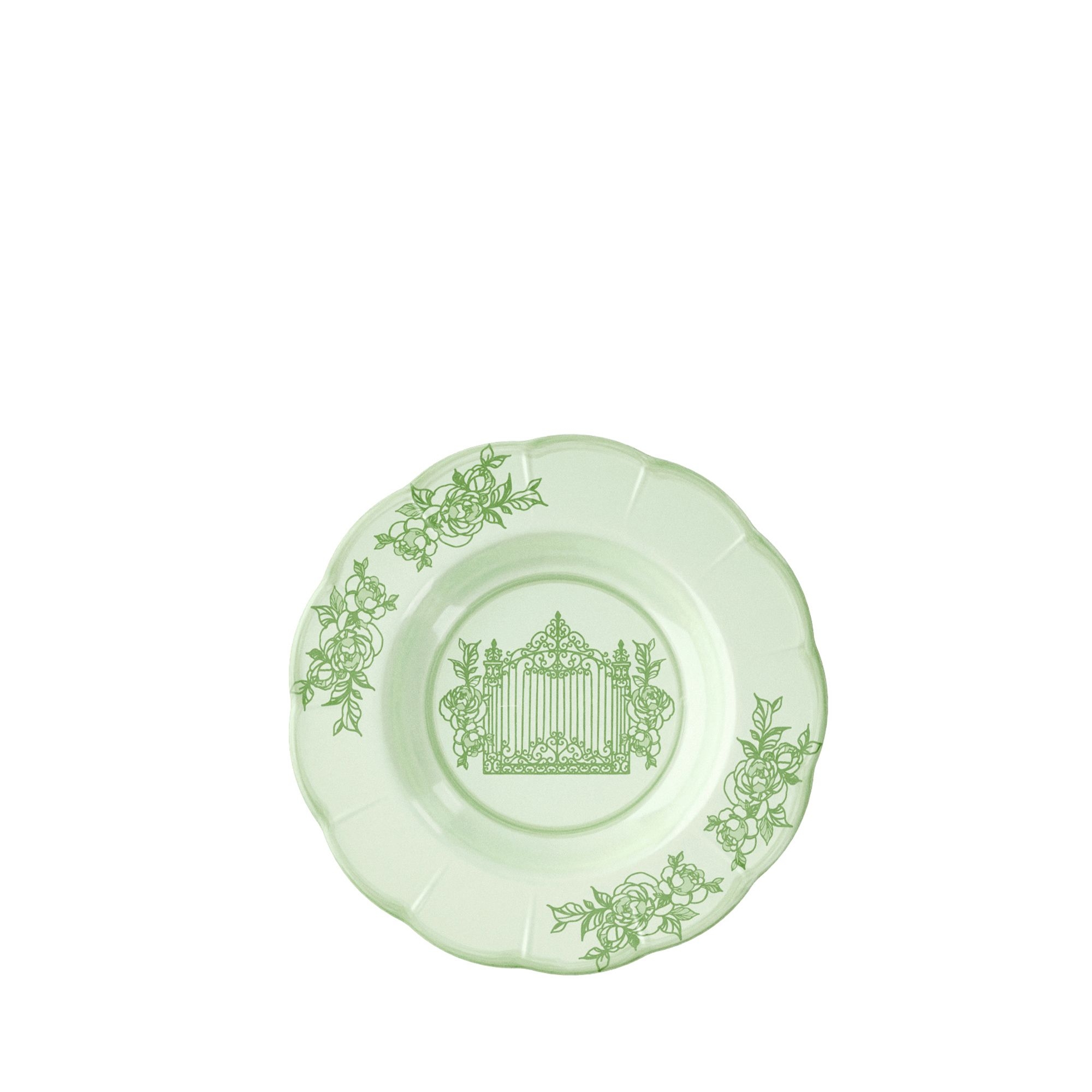 Guzzini - Deep Plate 'JOSPEHINE' - Dusty Green