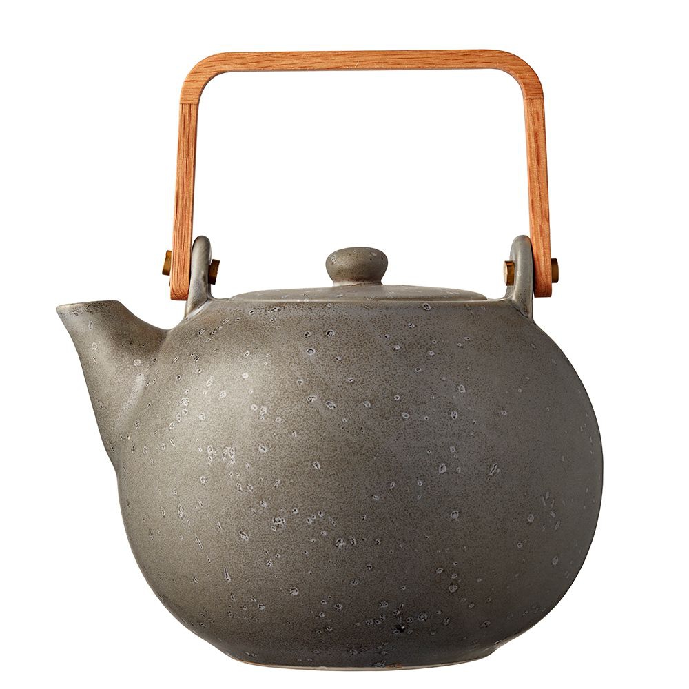 Bitz - Teapot with tea strainer - 1.2 L - grey