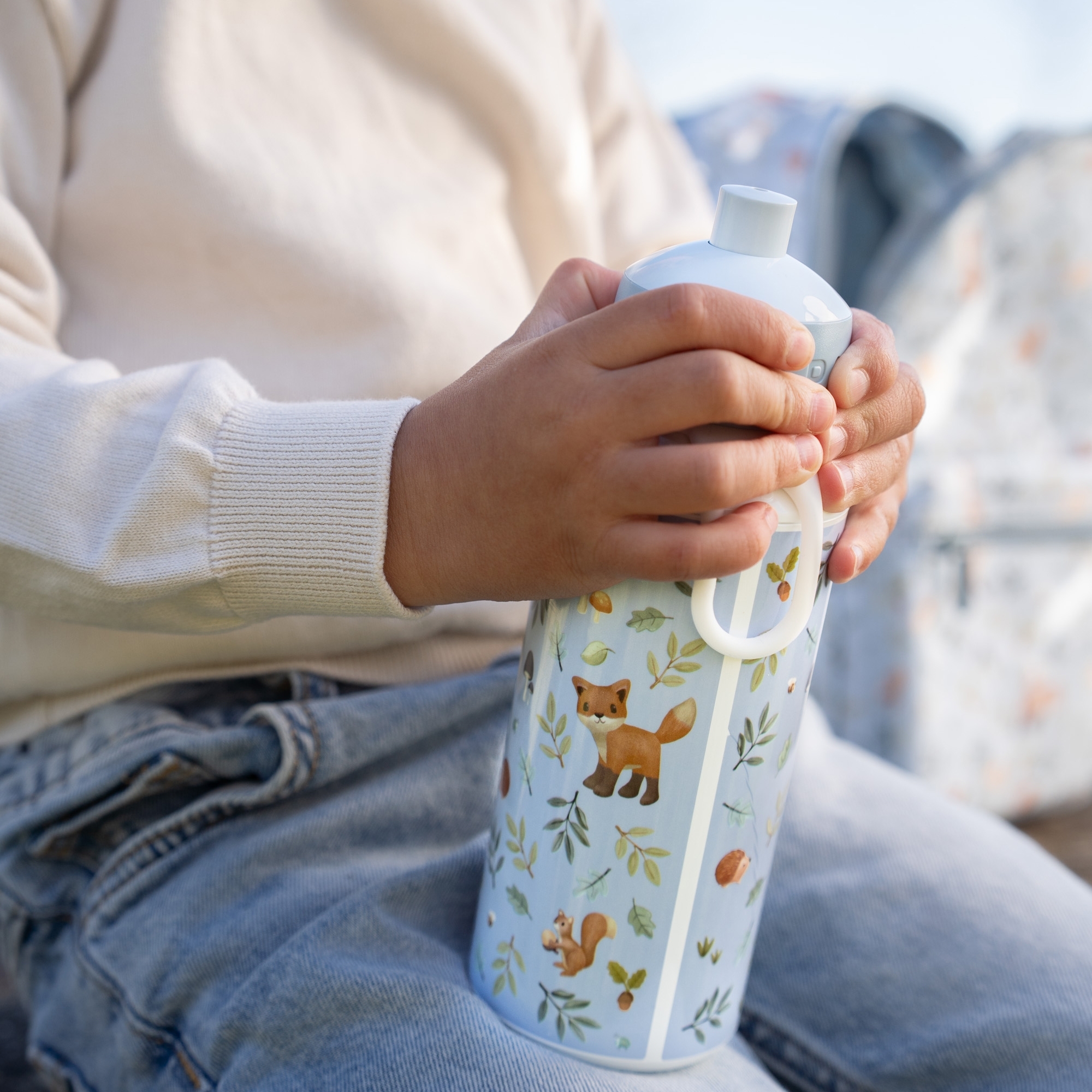 Mepal - Campus - Pop-Up Water Bottle - Forest Friends